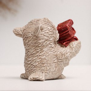 Фигурка гипс «Сова с книгами», 10x8x6 см