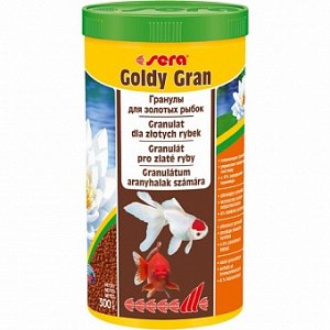 Sera Goldy Gran Корм в гранулах для золотых рыб