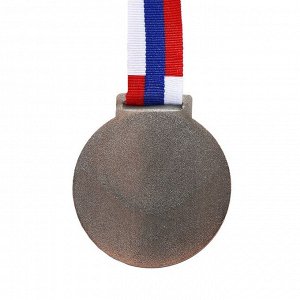 Медаль под нанесение бронза, d=6.5 см, с лентой