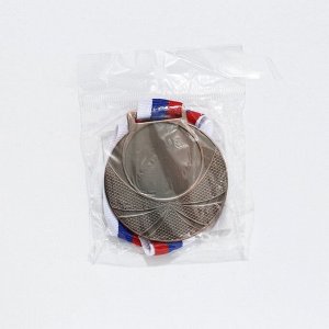 Медаль под нанесение бронза, d=6.5 см, с лентой