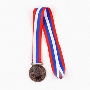 Медаль тематическая бронза «Музыка», d=5 см, с лентой