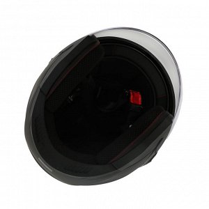 Шлем открытый с двумя визорами, модель - BLD-708E, черный матовый
