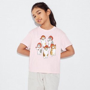 UNIQLO - хлопковые футболки с котиками