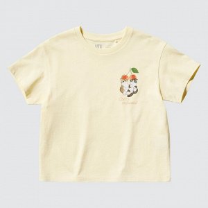 UNIQLO - хлопковые футболки с котиками