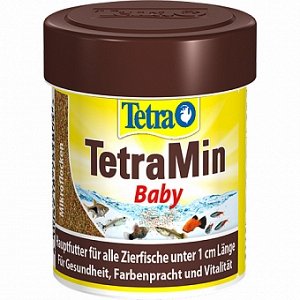 TetraMin Baby Микрокорм для мальков всех видов тропических рыб 66 мл