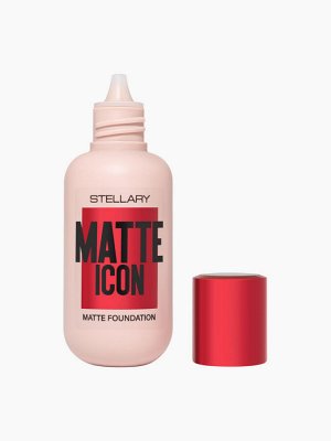 STELLARY / 383908 / Матирующий тональный крем MATTE ICON тон 01, натурально-светлый  NEW 2024!