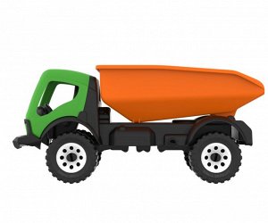 Машинка для детей (самосвал) с подвижной подвеской «Дюна» (34×14×16см)