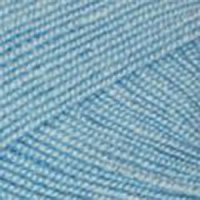 Пряжа для вязания ПЕХ Бисерная (100% акрил) 5х100г/450м цв.005 голубой