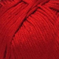 Пряжа для вязания ПЕХ Весенняя (100% хлопок) 5х100г/250м цв.006 красный