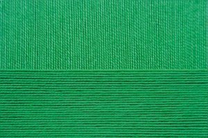 Пряжа для вязания ПЕХ Виртуозная (100% мерсеризованный хлопок) 5х100г/333м цв.480 ярк.зелень