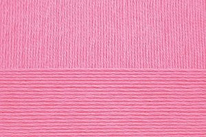 Пряжа для вязания ПЕХ Хлопок Натуральный летний ассорт (100% хлопок) 5х100г/425 цв.011 яр.розовый