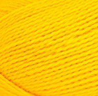Пряжа для вязания КАМТ 'Премьера' (импортная п/т шерсть 100%) 10х100гр/300м цв.104 желтый