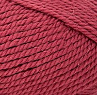 Пряжа для вязания КАМТ 'Пышка' (импортная п/т шерсть 100%) 10х100гр/110м цв.088 брусника