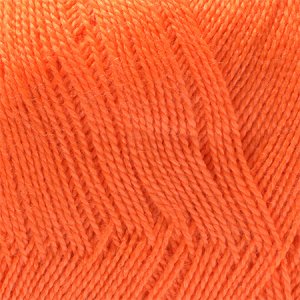 Пряжа для вязания КАМТ 'Шалунья Лайт' (шерсть меринос 55%, акрил 45%) 10х100гр/600м цв.068 апельсин