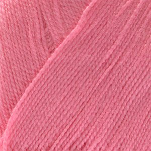 Пряжа для вязания КАМТ 'Шалунья Лайт' (шерсть меринос 55%, акрил 45%) 10х100гр/600м цв.054 супер розовый