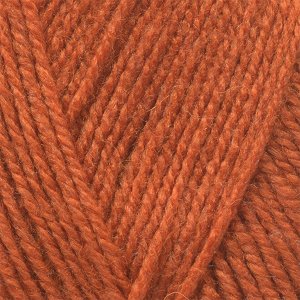 Пряжа для вязания КАМТ 'Надежда' (шерсть 30%, акрил 70%) 10х100гр/220м цв.051 терракот