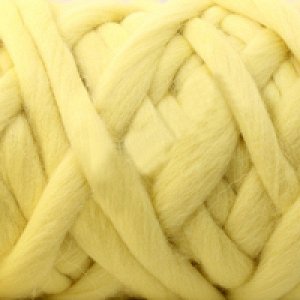 Пряжа для вязания КАМТ 'Супер толстая' (шерсть п/т 100%) 1х500гр/40м цв.030 лимон