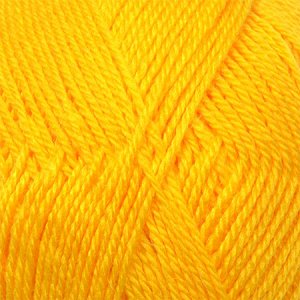 Пряжа для вязания КАМТ 'Нимфа' (имп. п/т шерсть 35%, акрил 65%) 10х100гр/300м цв.104 желтый