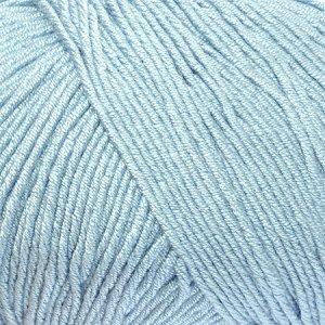 Пряжа для вязания КАМТ 'Лючия' (вискоза эвкалипт (лиоцель) 96%, нейлон 4%) 10х50гр/160м цв.015 голубой