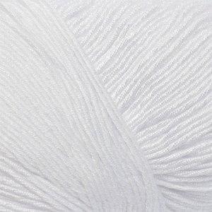 Пряжа для вязания КАМТ 'Лючия' (вискоза эвкалипт (лиоцель) 96%, нейлон 4%) 10х50гр/160м цв.002 отбелка