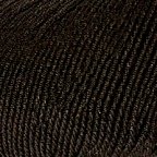 Пряжа для вязания КАМТ 'Лючия' (вискоза эвкалипт (лиоцель) 96%, нейлон 4%) 10х50гр/160м цв.003 черный