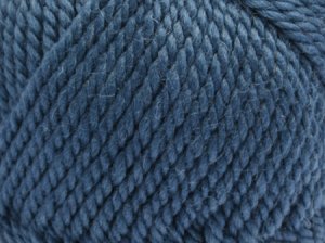 Пряжа для вязания КАМТ 'Пышка' (импортная п/т шерсть 100%) 10х100гр/110м цв.022 джинса