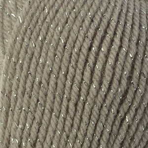 Пряжа для вязания КАМТ 'Праздничная' (кашмилон 48% акрил 48% метанин 4%) 10х50гр/160м цв.168 св.серый