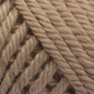 Пряжа для вязания КАМТ 'Подиум' (шерсть 50%, акрил 48%, лайкра 2%) 2х250гр/125м цв.062 лесной орех