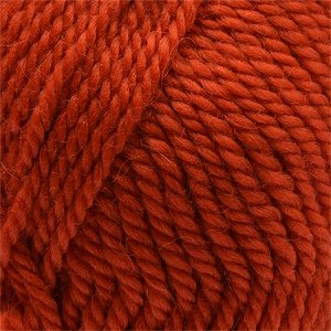 Пряжа для вязания КАМТ 'Пышка' (импортная п/т шерсть 100%) 10х100гр/110м цв.124 т.коралловый