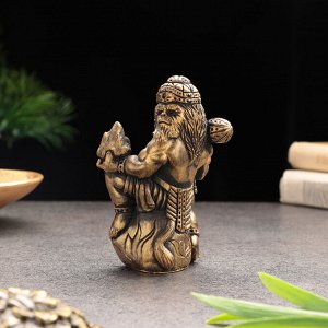 Сувенир "Бог Мудрости - Хануман", гипсобетон, 11х6 см, набор 3 шт