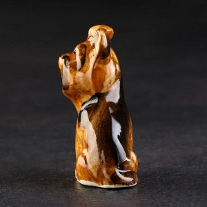Статуэтка фарфоровая "Йоркширский терьер" , 6 см