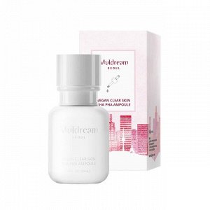 Muldream Очищающая сыворотка для жирной и проблемной кожи (Pink) Vegan Clear Skin AHA PHA Ampoule
