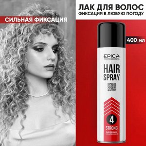 Epica Лак для волос сильной фиксации Эпика 400 мл Professional STRONG