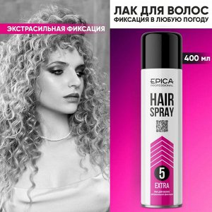 Лак для волос экстрасильной фиксации Эпика 400 мл Epica Professional