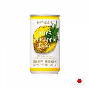 Tominaga Kobe kyoryuchi 185ml - Японский натуральный сок Кобе. Ананас