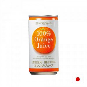 Tominaga Kobe kyoryuchi 185ml - Японский натуральный сок Кобе. Апельсин