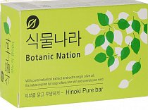 Lion Мыло туалетное Botanical Nation с экстракт японского кипариса, 100 гр * 3 шт