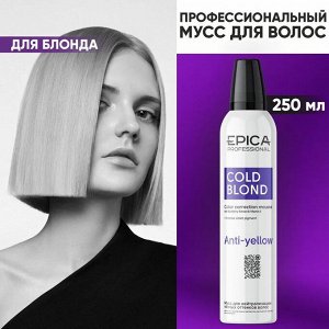 Мусс для волос для нейтрализации тёплых оттенков Эпика 250 мл Epica