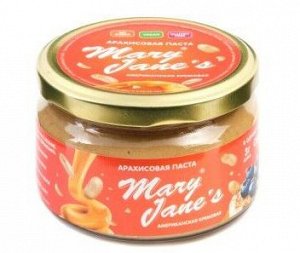 Арахисовая паста Американская кремовая (топинамбур) 200 гр MaryJane’s