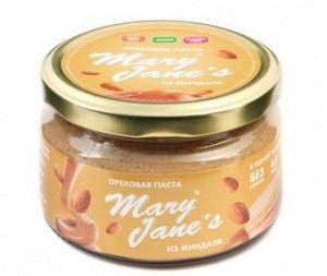 Миндальная паста Без добавок 200 гр. Mary Jane`s