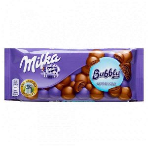 Шоколад Milka Bubbly Milk 90 gr