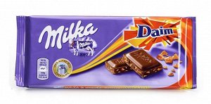 Шоколад Milka Daim 100 gr