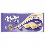 Шоколад Milka White Chocolate