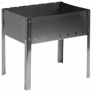 Мангал maclay "Искорка", 6 шампуров, 35x24x35 см, металлический, разборный