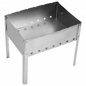 Мангал maclay "Искорка", 6 шампуров, 35x24x35 см, металлический, разборный