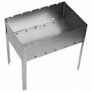 Мангал maclay "Эконом", без шампуров, 40x25x40 см, металлический, разборный