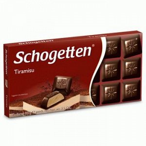 Шоколад Schogetten Tiramisu 100 gr