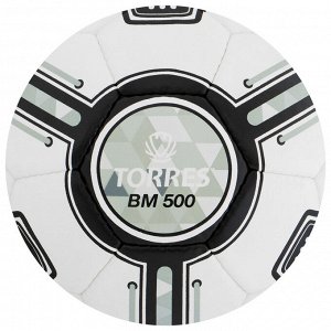 Футбольный мяч TORRES BM 500, F323645, ручная сшивка, 32 панели, р. 5, PU