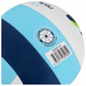 Мяч волейбольный TORRES Simple Color V323115, TPU, машинная сшивка, 18 панелей, р. 5