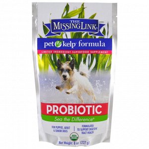 The Missing Link, Pet Kelp Formula, пробиотик, для собак, 8 унций (227 г)